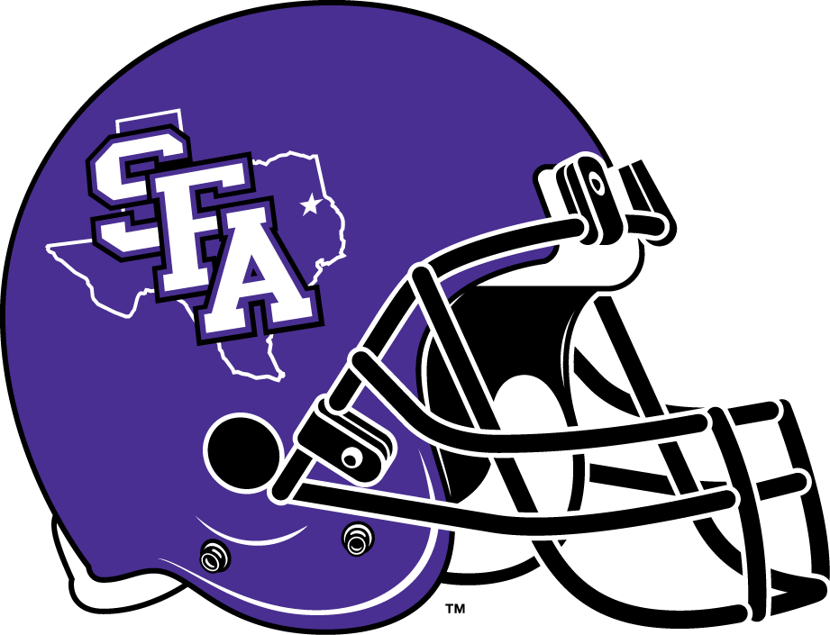 Stephen F. Austin Lumberjacks 2012-Pres Helmet Logo vinyl decal